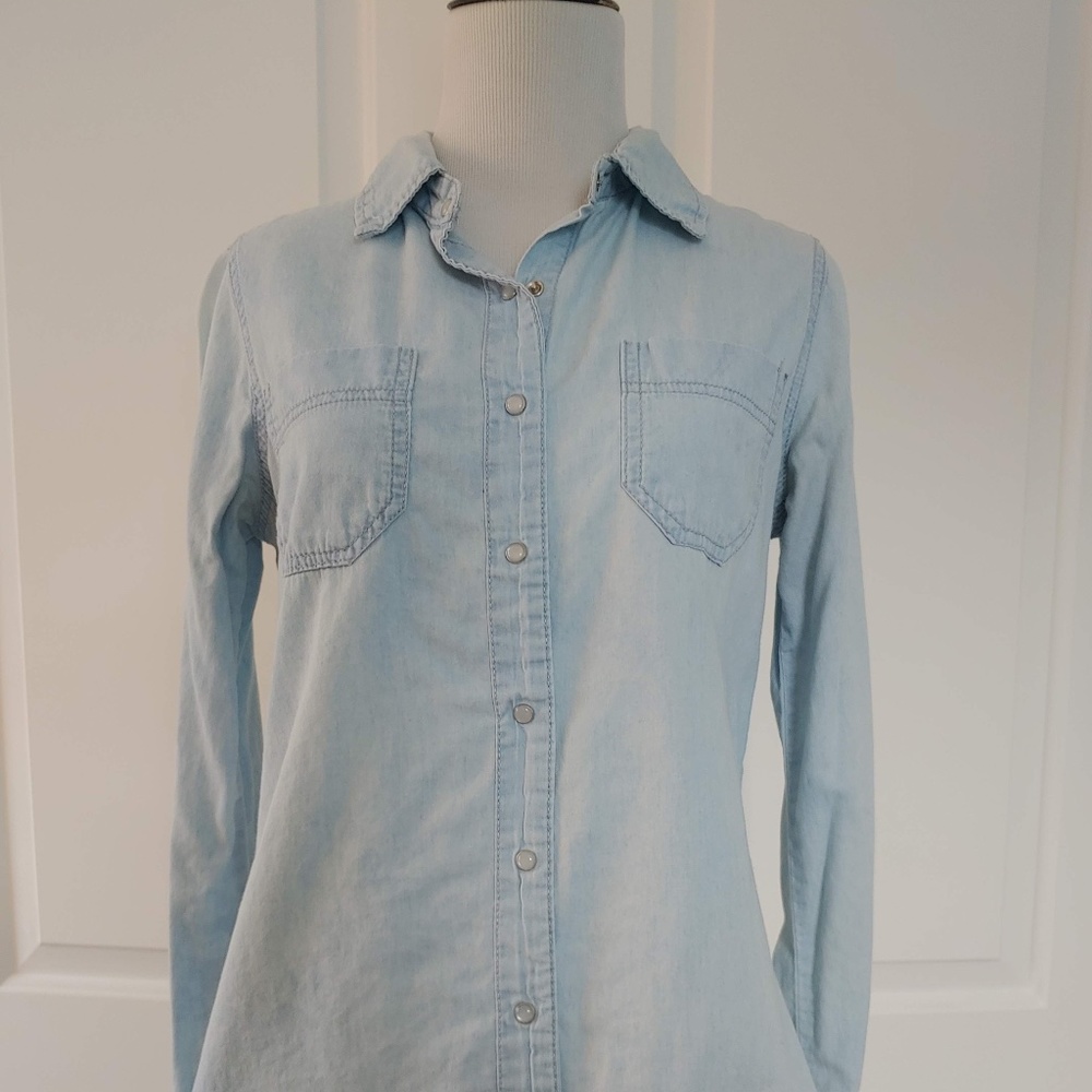 Light Blue Denim Shirt